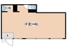 黒沼ハイツ 1Rの間取り