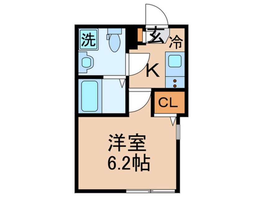 間取図 ハーモニーテラス梅田XVI