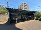 駐輪場 孔雀コーポ