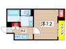 rh chiba 1Kの間取り