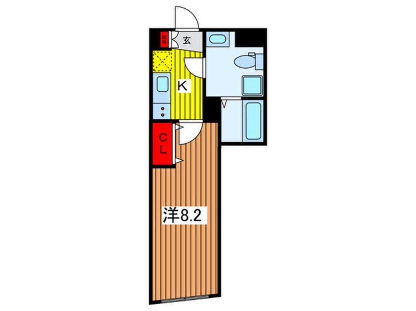 間取図 FEEL COMFORT板橋仲宿