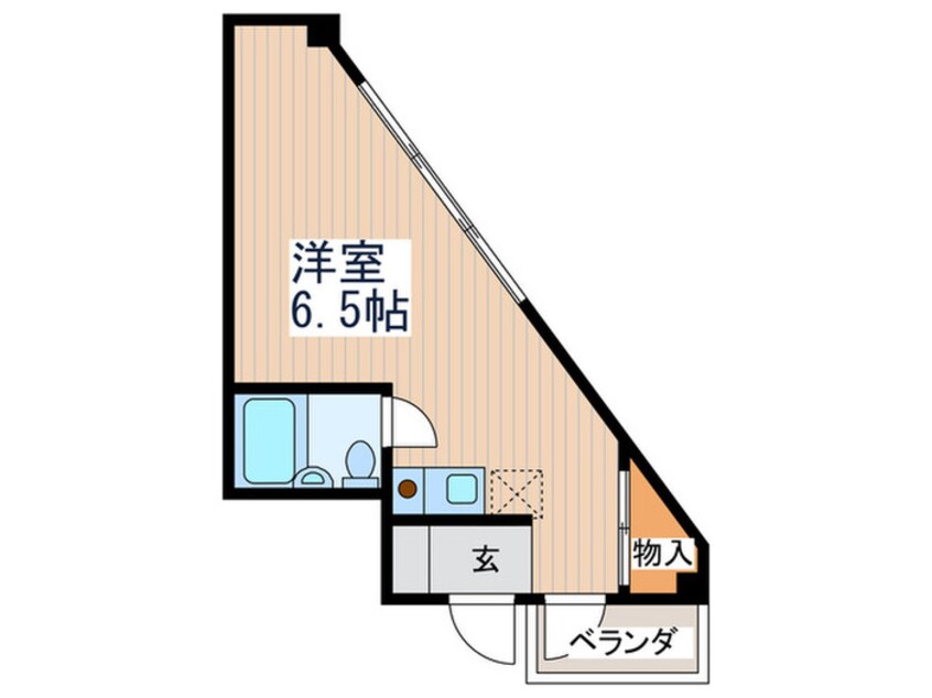 間取図 フォ－トリスカワシマ