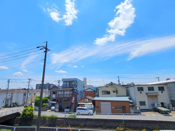 室内からの展望 コーポ田島