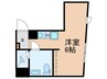 タスキｓｍａｒｔ三軒茶屋 1Rの間取り