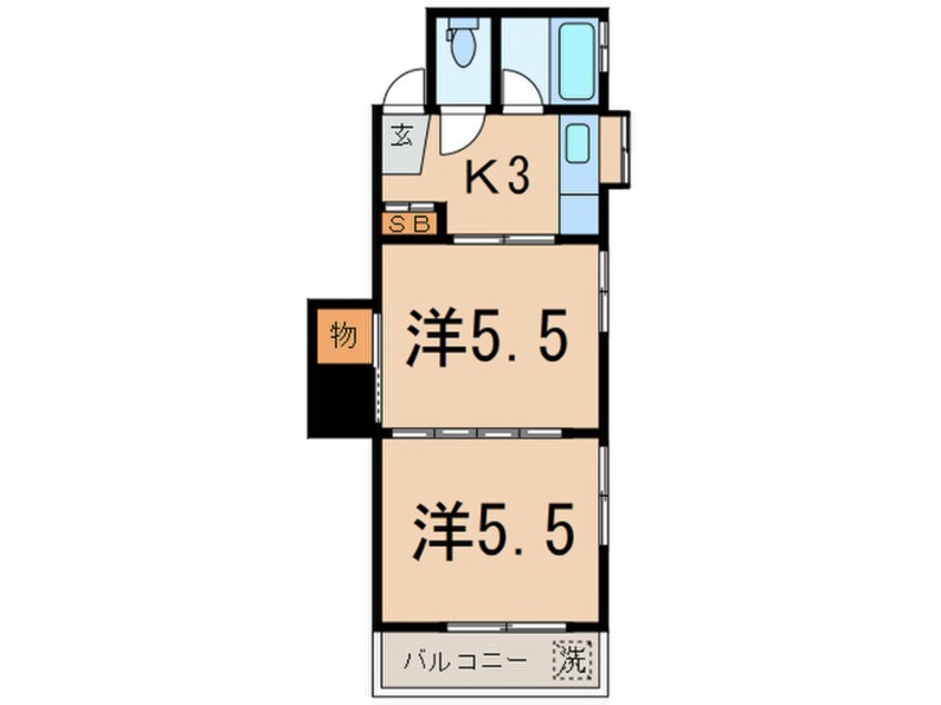 間取図 前澤ビル