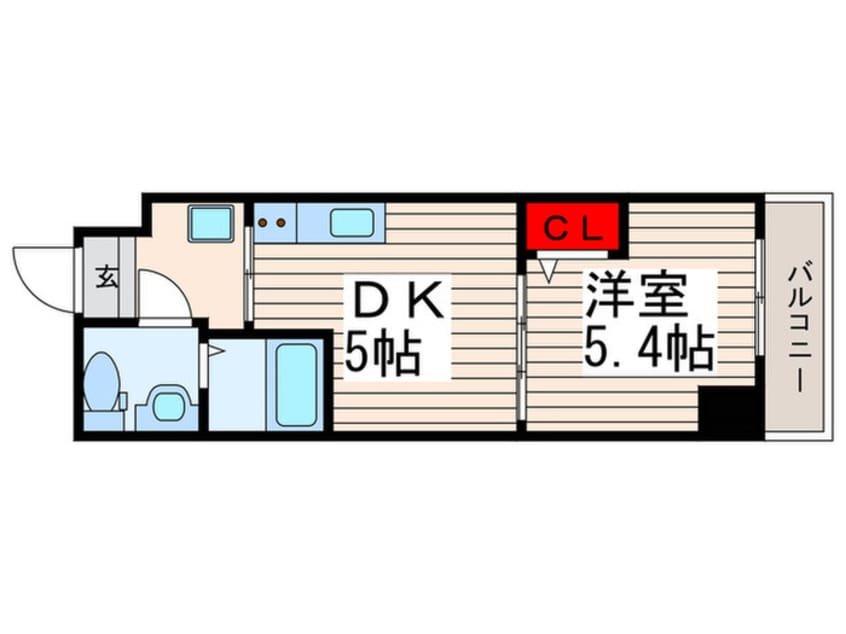 間取図 アーバハイツ六町１号館