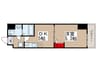 アーバハイツ六町１号館 1DKの間取り