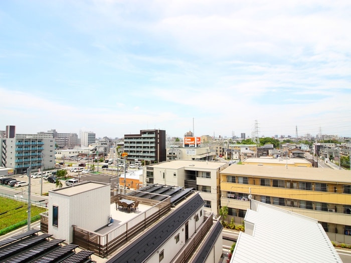 室内からの展望 アーバハイツ六町１号館