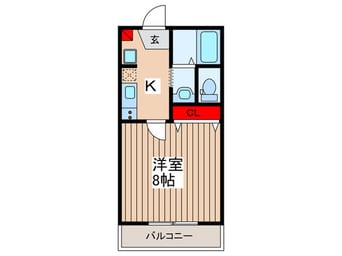 間取図 仮）キャメル土呂町