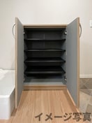 靴箱 仮）キャメル土呂町