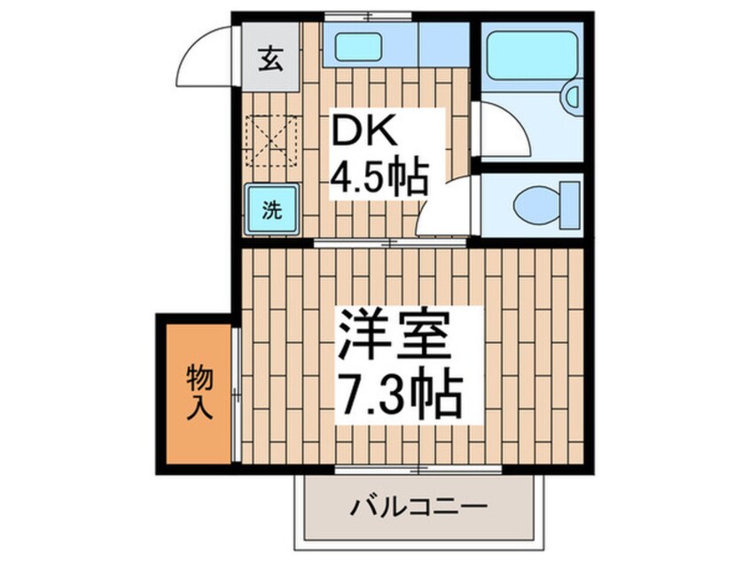 間取図 フォレスト大森