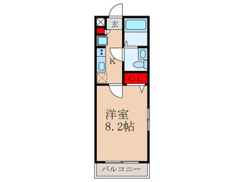 間取図 コスモリード蚕糸の森公園