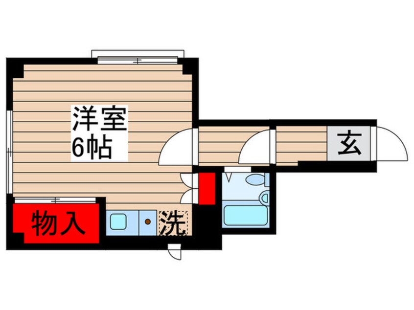 間取図 押切メゾン山崎