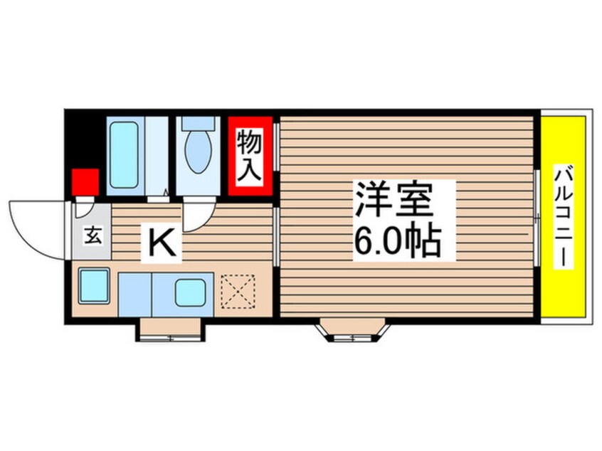 間取図 カ・ピエ花園