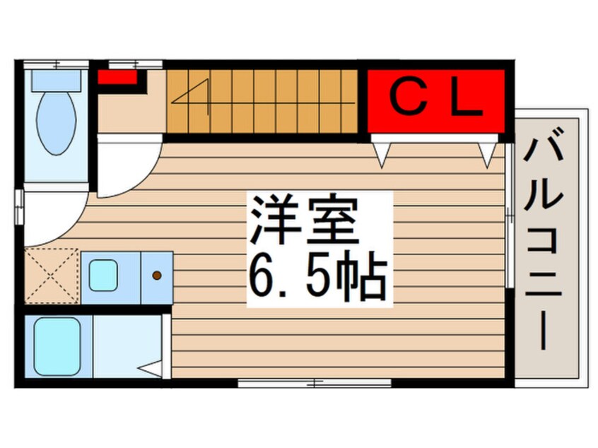 間取図 コーポ松戸