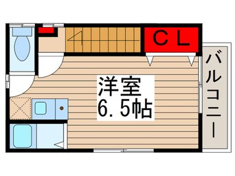 間取図 コーポ松戸