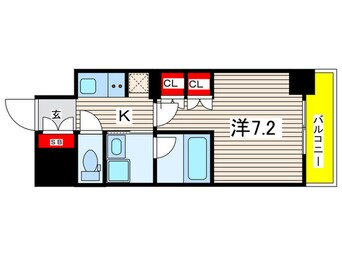 間取図 RJRプレシア菊川駅前