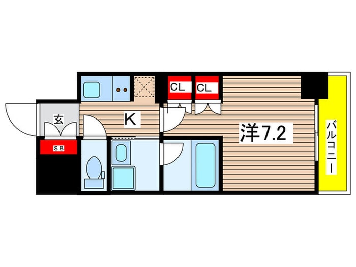 間取り図 RJRプレシア菊川駅前