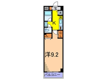 間取図 ﾋﾞﾀ･ﾌｪﾘ-ﾁｪ