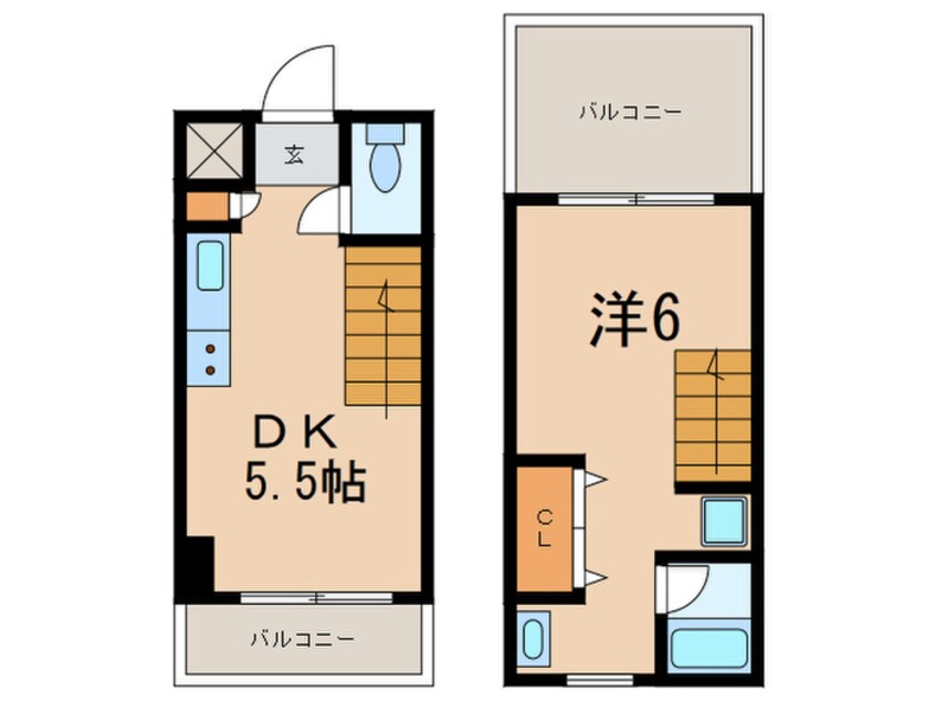 間取図 ウイング駒沢