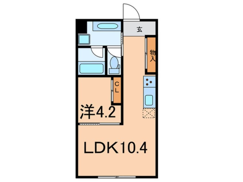 間取図 開洋館