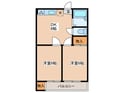 コーポ橘(304)の間取図