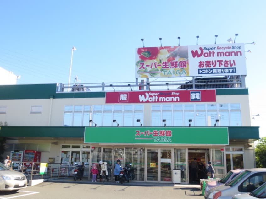 スーパー生鮮館TAIGA 藤沢石川店(スーパー)まで478m メゾンファミ－ユ
