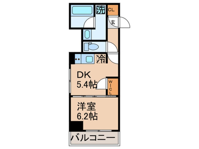 間取図 オークスクエア新川