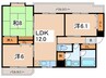 アネックス湘南 3LDKの間取り