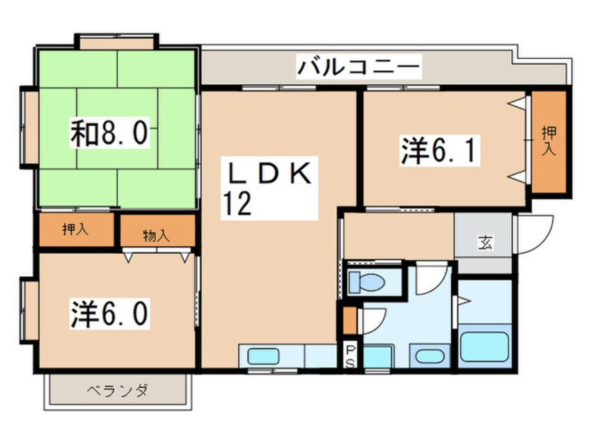 間取図 アネックス湘南