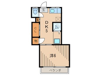 間取図 ハイム豊岡