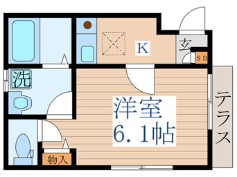 間取図 コンフォ－ル梅里