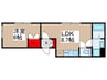 セレナ南千住 1LDKの間取り