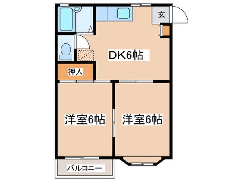 間取図 トミーヒルズ