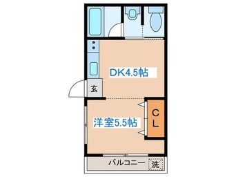 間取図 山茶ハイツ