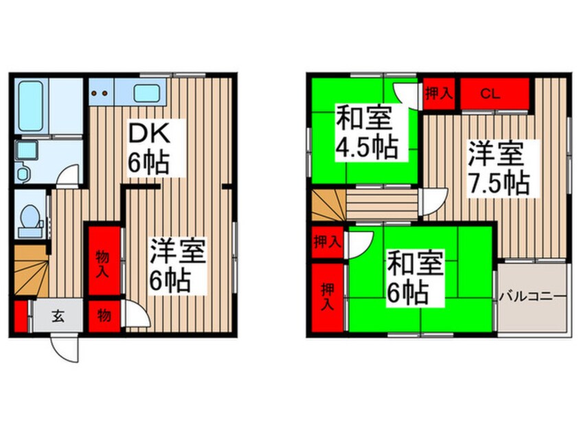 間取図 朝霞根岸台戸建