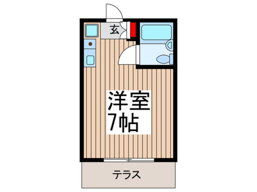 間取図 ミキコーポ西所沢