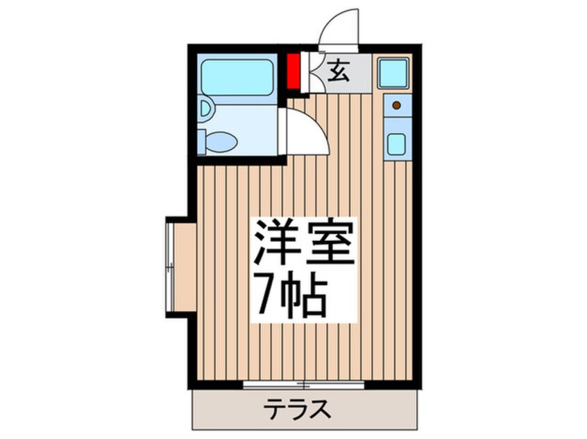 間取図 ミキコーポ西所沢