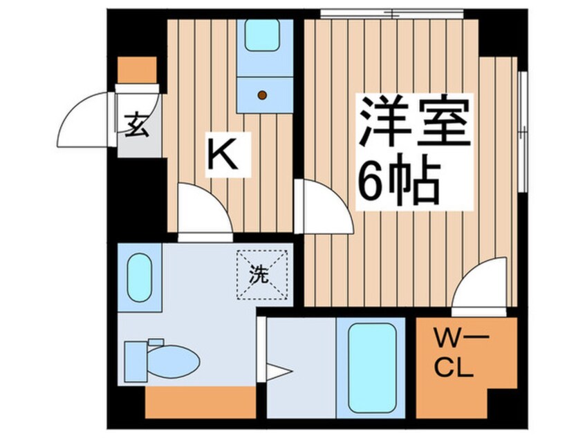 間取図 アベニール南小岩