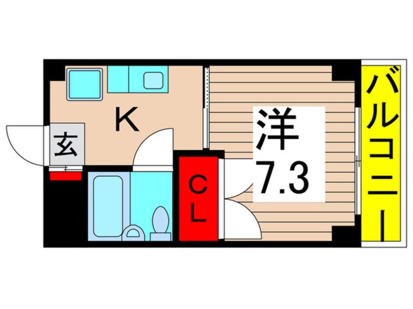 間取図 ラフィーネ北綾瀬