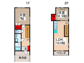 間取図 ラフィ－ネＨＯＳＯＤＡ　Ａ棟