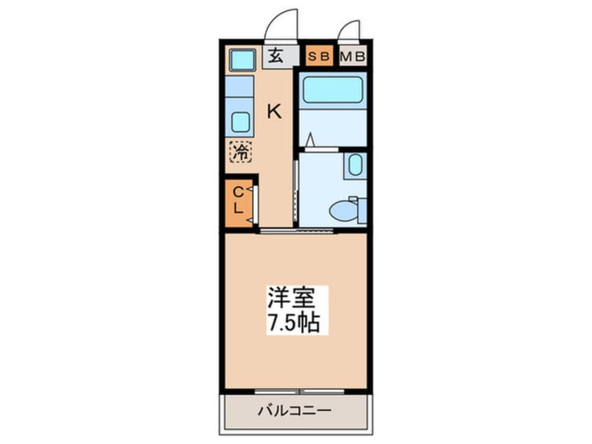 間取図 アゼ－ルリド－マンション