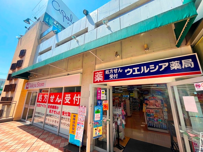 ウェルシア藤が丘店(ドラッグストア)まで430m アムール藤が丘