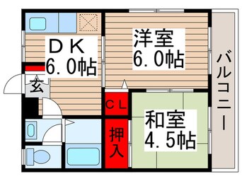 間取図 エクセルＢ棟