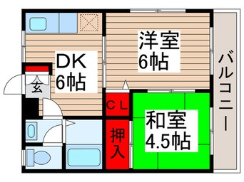 間取図 エクセルＢ棟