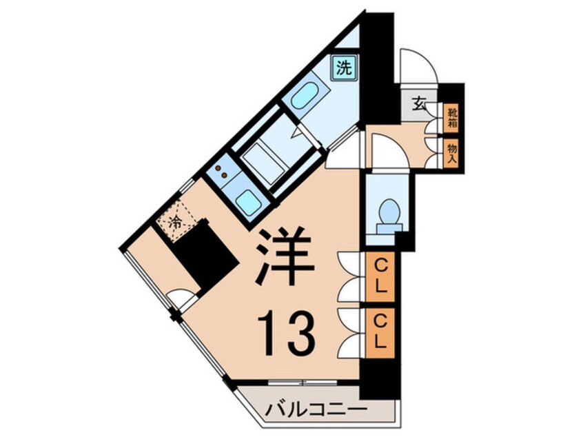 間取図 レジデンシャル目黒