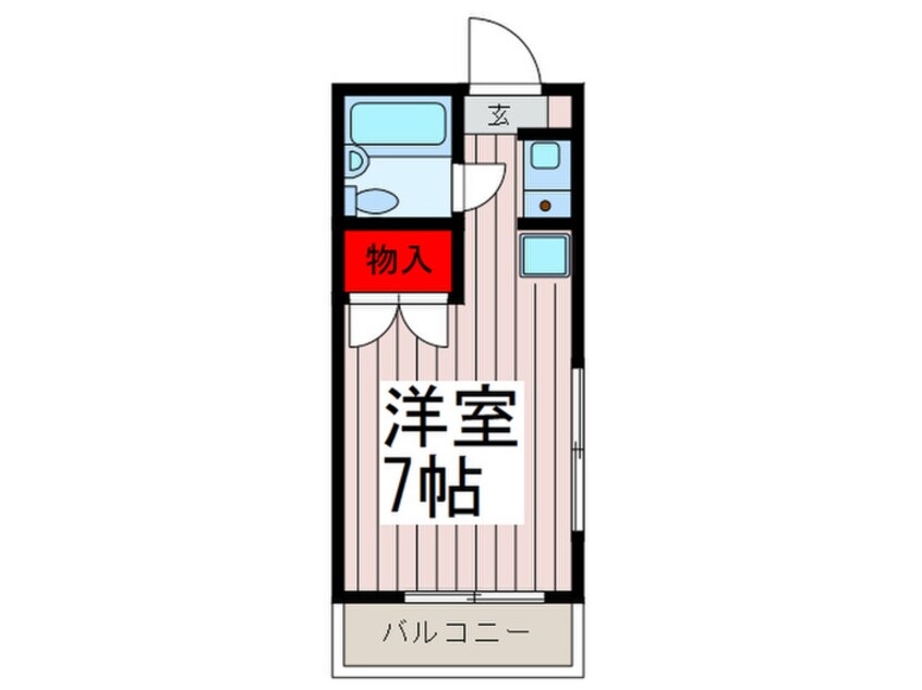 間取図 エスポワァ－ル２号館