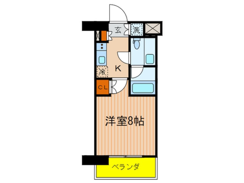 間取図 レジディア用賀