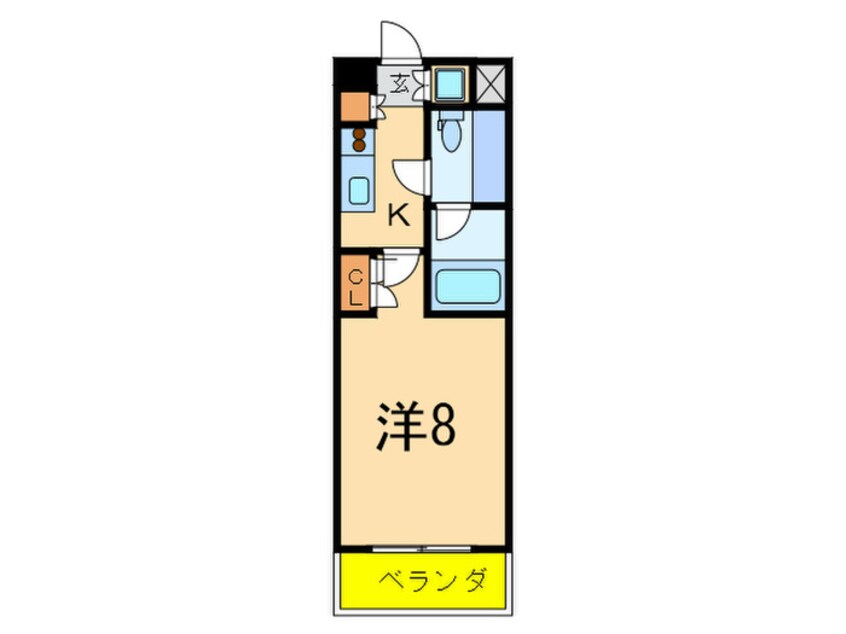 間取図 レジディア用賀