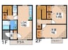 テラスハウス杉並 2LDKの間取り